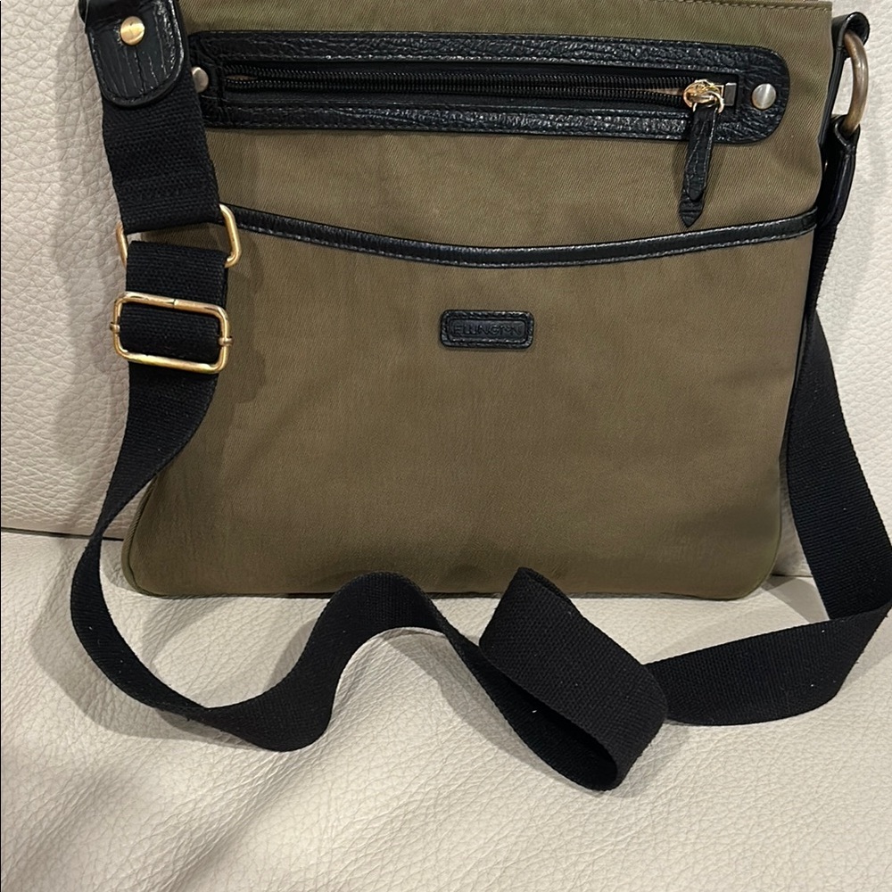 Ellington Olive Green Crossbody Bag